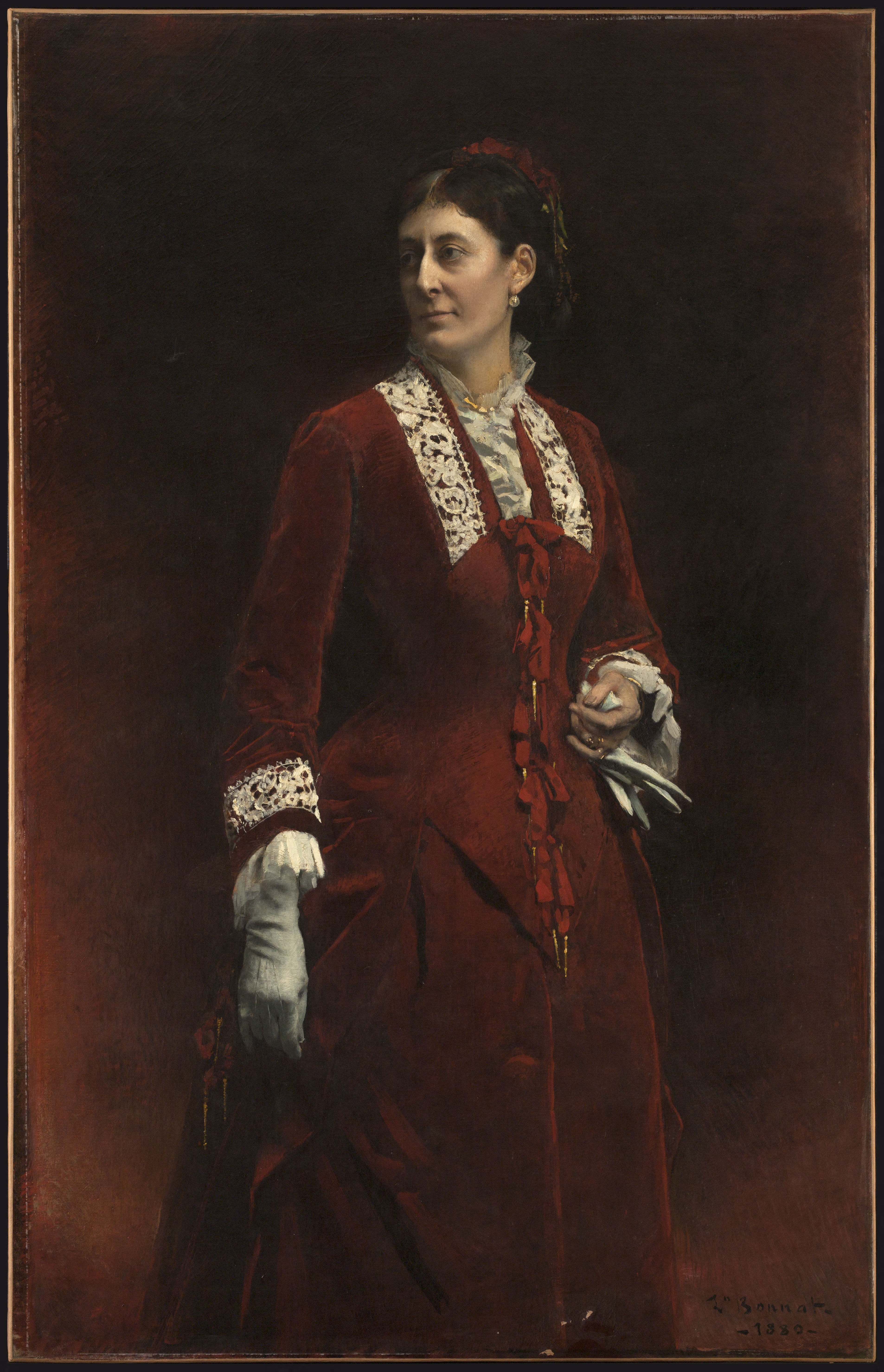Léon Bonnat, Portrait de Madame Georges Ehrler