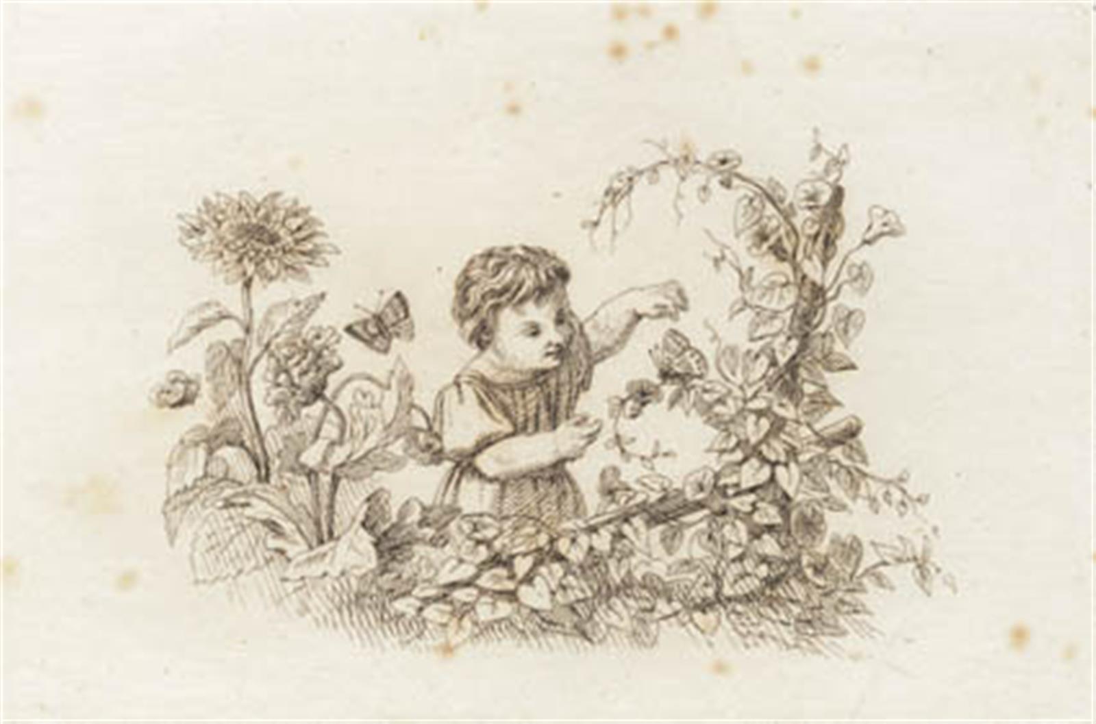 Martinus Rørbye, Illustration til "Halvhundrede Fabler for Børn" af Hey