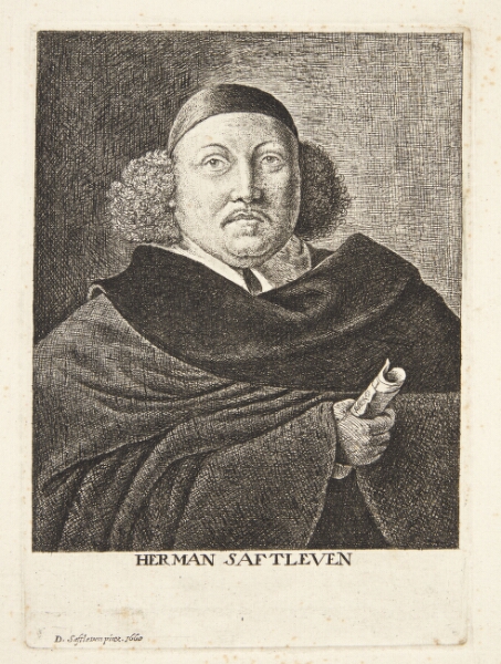 Herman Saftleven, Portræt af Herman Saftleven