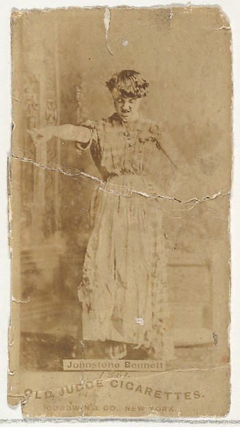 Goodwin & Company, Joanstone Bennett, from the Actors and Actresses series (N171) for Old Judge Cigarettes