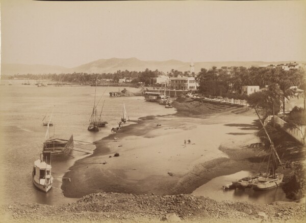 Antonio Beato, [View of Aswan] / [Vue d'Assouan]