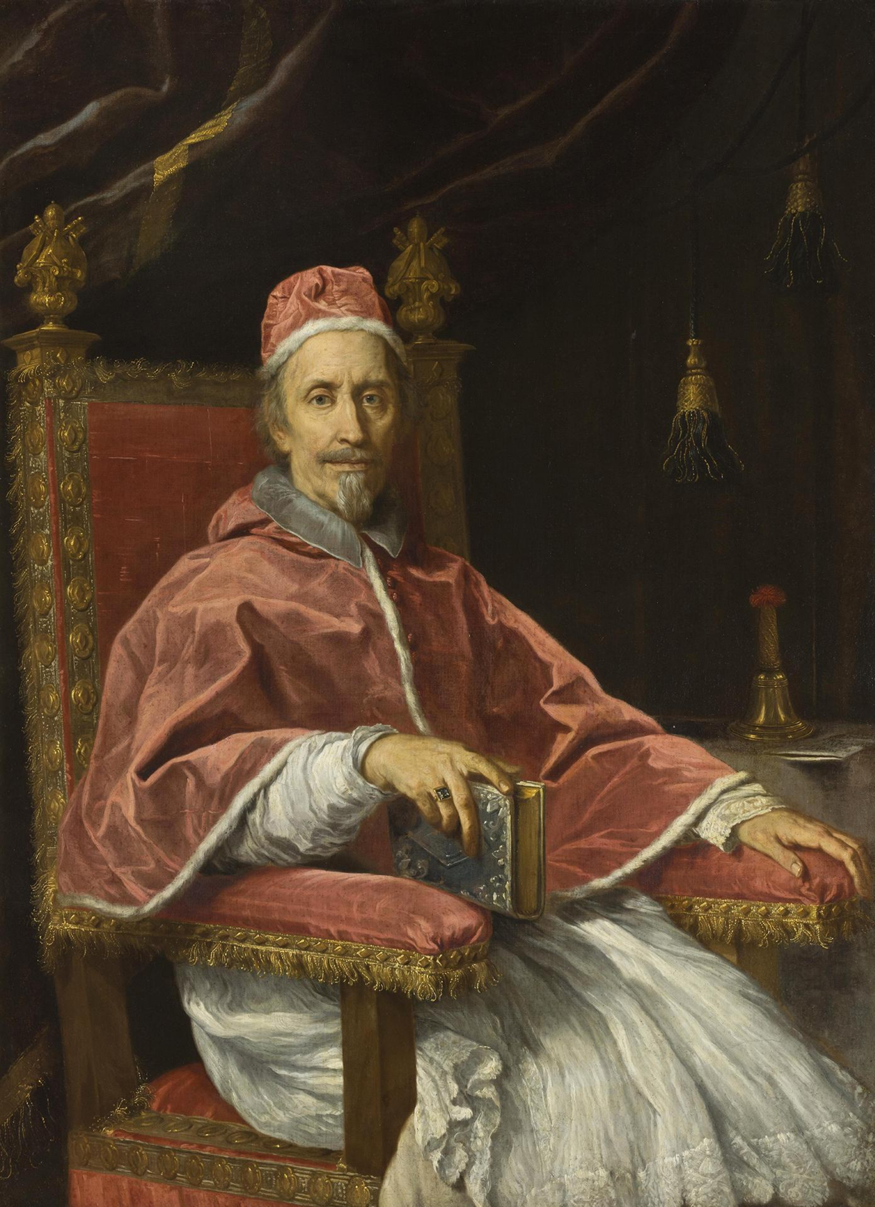 Carlo Maratta, Portrait of Pope Clement IX (1600-1669)