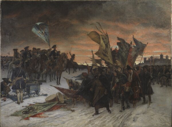 Gustaf Cederström, Narva
