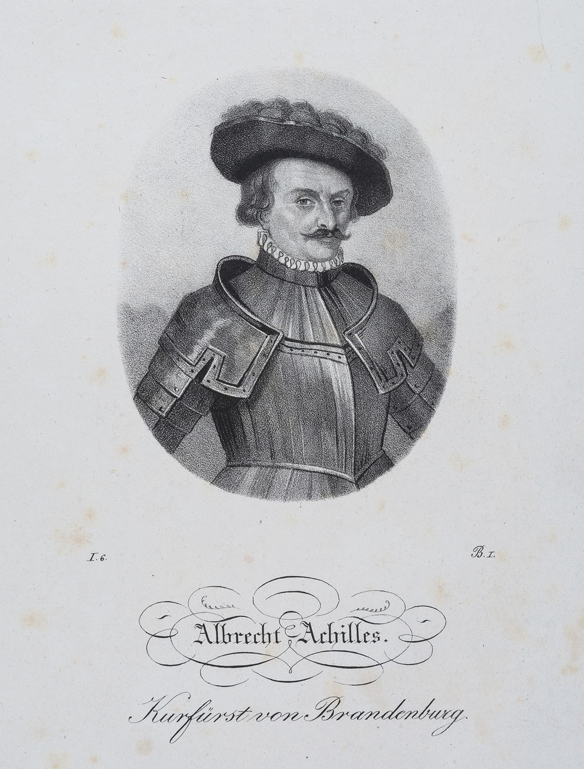 Heinrich Wilhelm Teichgräber, Albrecht "Achilles", Kurfürst von Brandenburg (1414-1486, reg. 1440-1486)