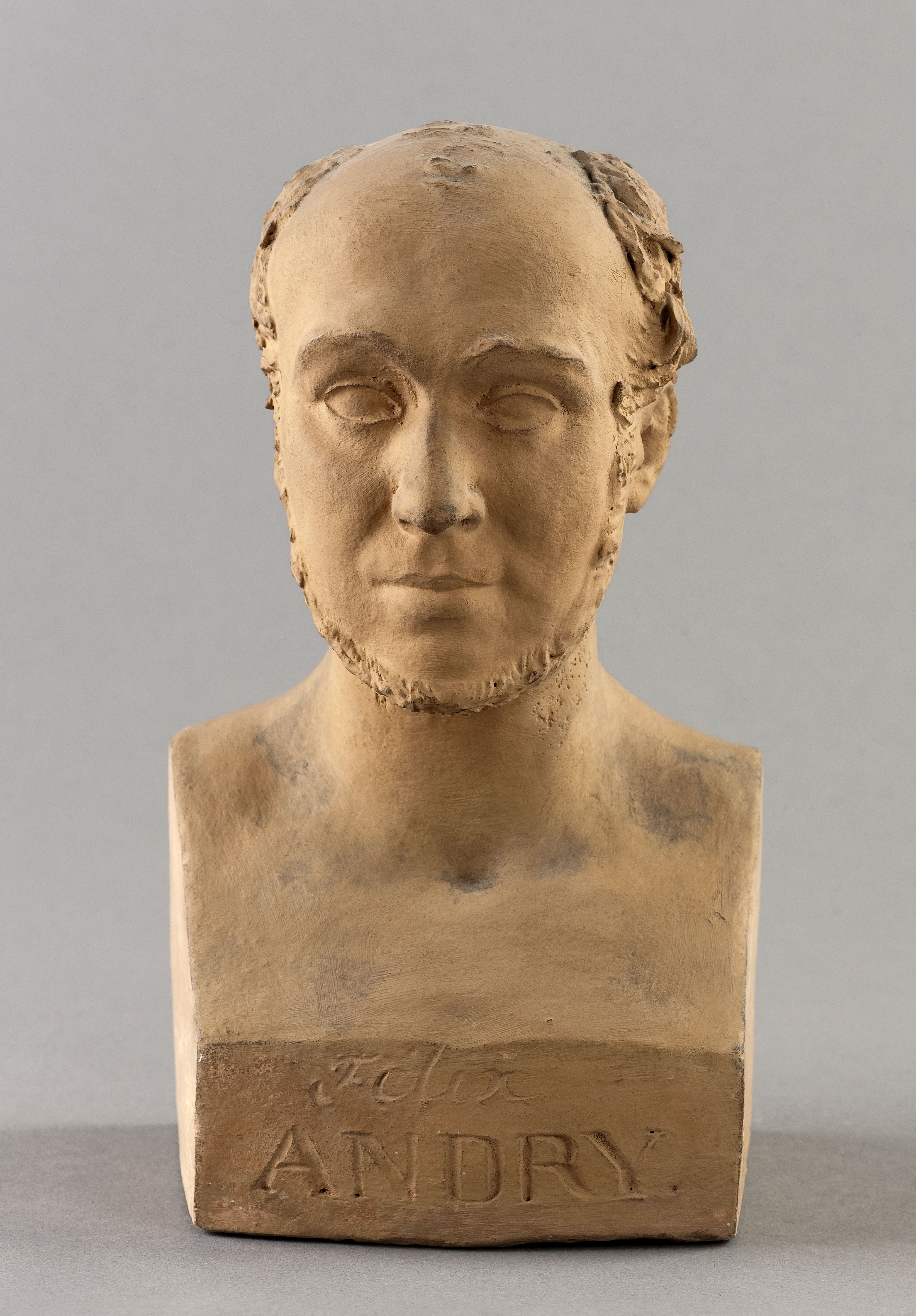 Jean Pierre Dantan, Portrait sérieux de Félix Andry, médecin