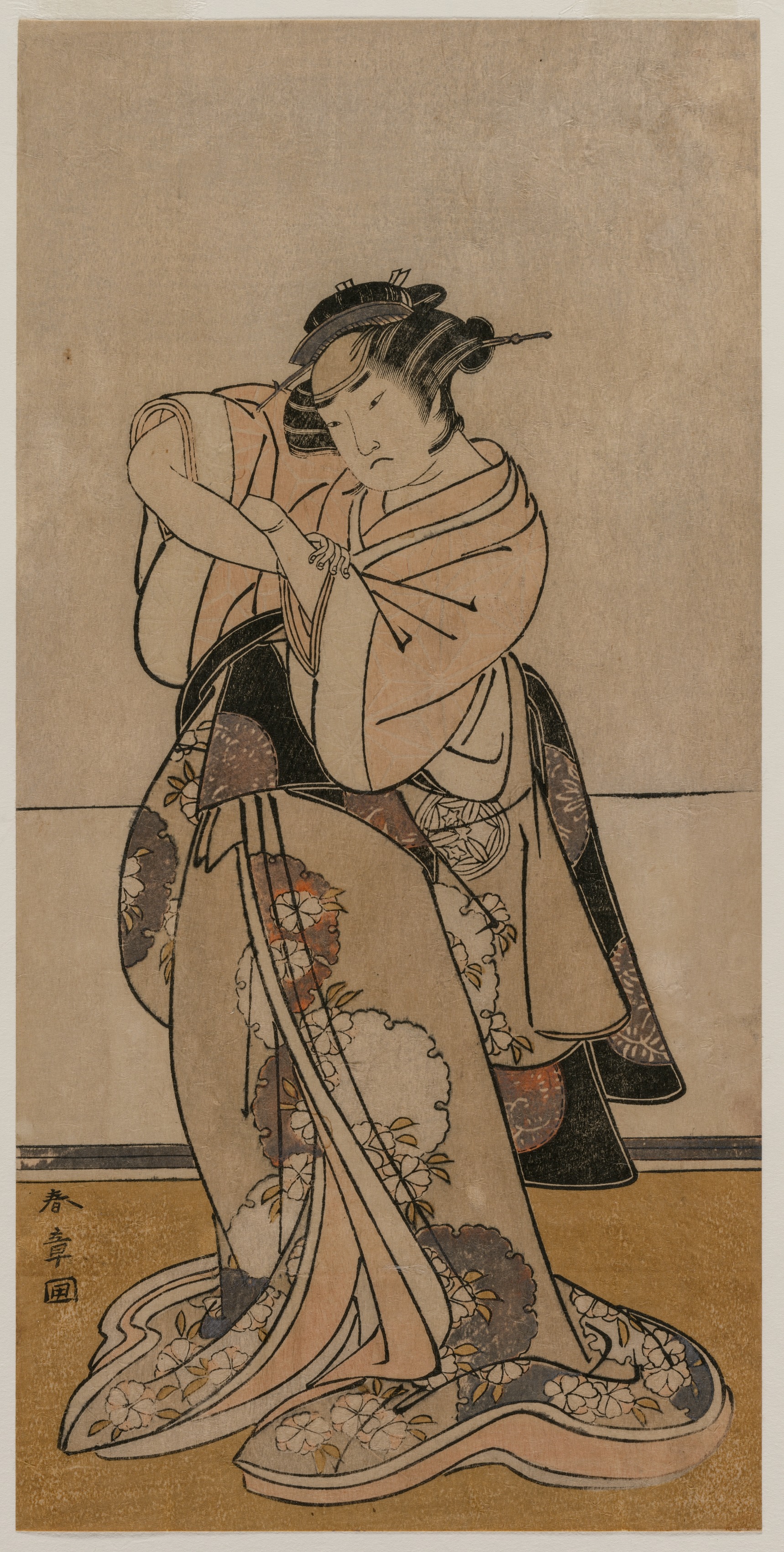Katsukawa Shunshō, Actor Yamashita Yaozo