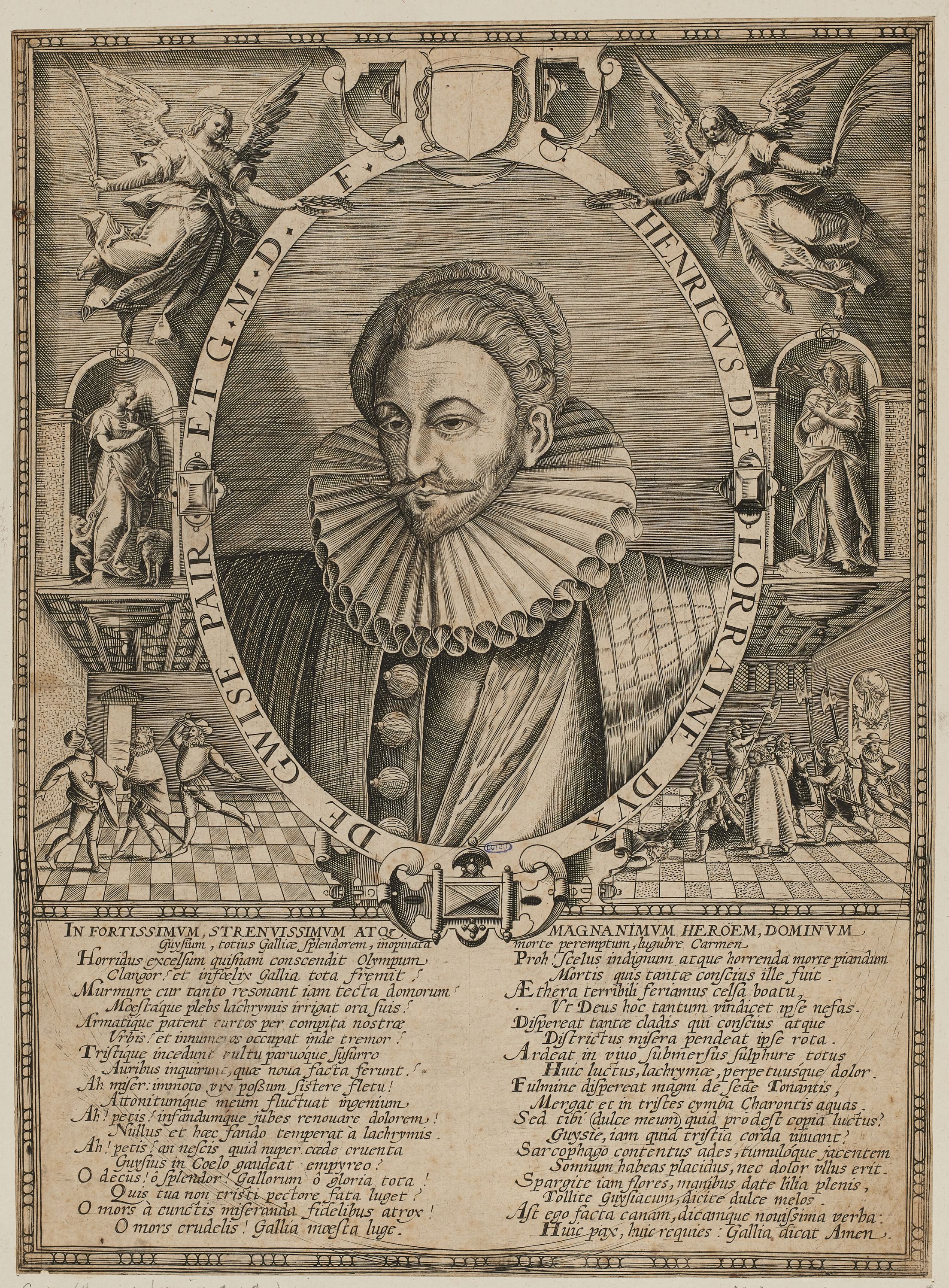Anonyme, Portrait posthume de Henri de Guise