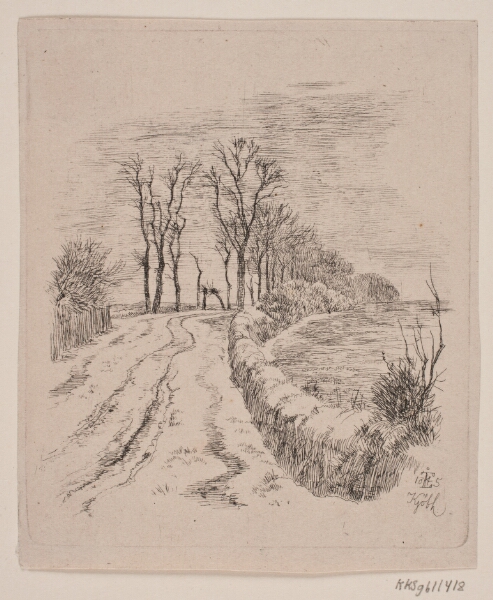 Johan Thomas Lundbye, Allé ved Vallø