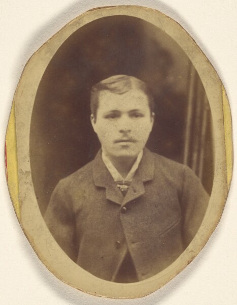 Unknown, [Unidentified man with moustache]