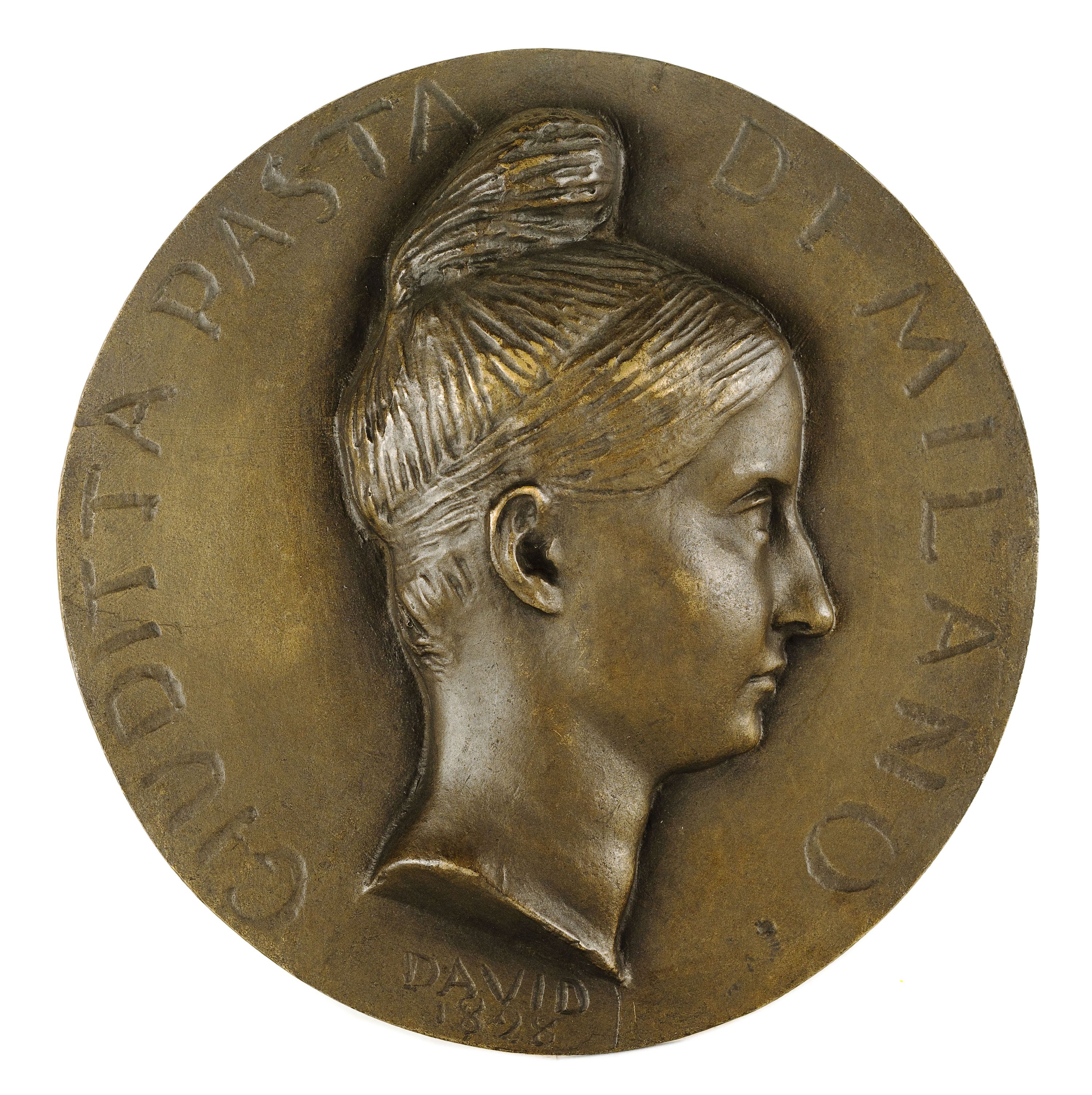 David d'Angers, Portrait de Giuditta Negri, dame Pasta (1798-1865), cantatrice