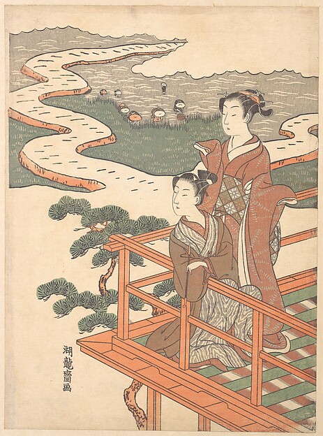 Isoda Koryūsai, Print