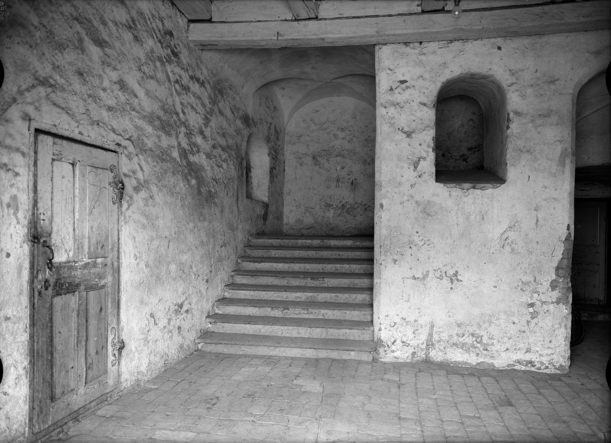Paul Sandberg, Interior - Årby Farm, Rasbokils parish, Uppland December 1935