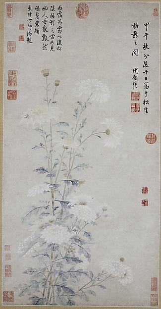 Xiang Shengmo, White Chrysanthemums