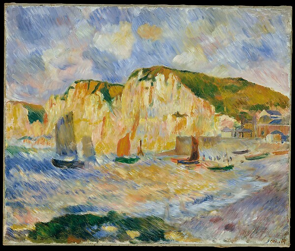 Auguste Renoir, Sea and Cliffs