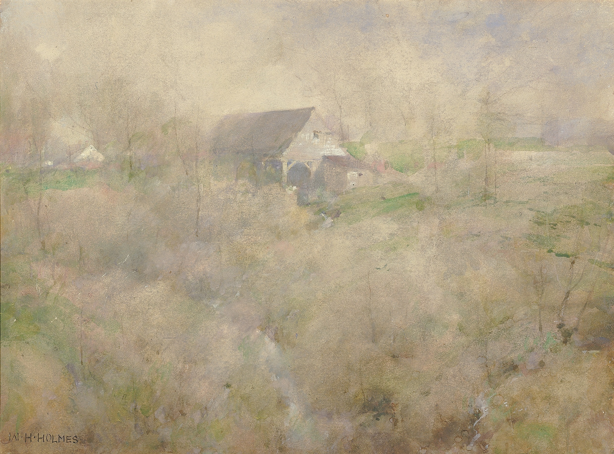 William Henry Holmes, My Old Mill, Holmescroft, near Rockville