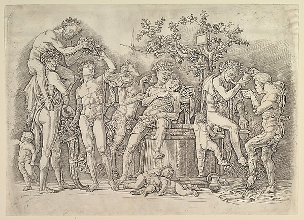 Andrea Mantegna, Bacchanal with Wine Vat