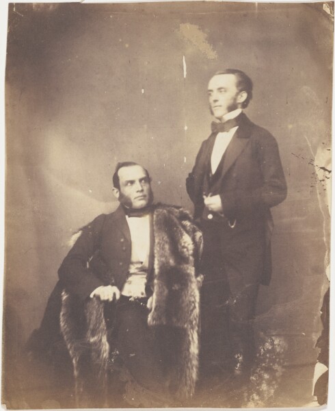 Jakob Höflinger, [Portrait of two men]