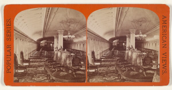 Edward and Henry T. Anthony & Co., Saloon of the Sound Steamer "Providence." [New York City]