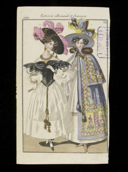 Unknown, Costumes Allemands et Francois