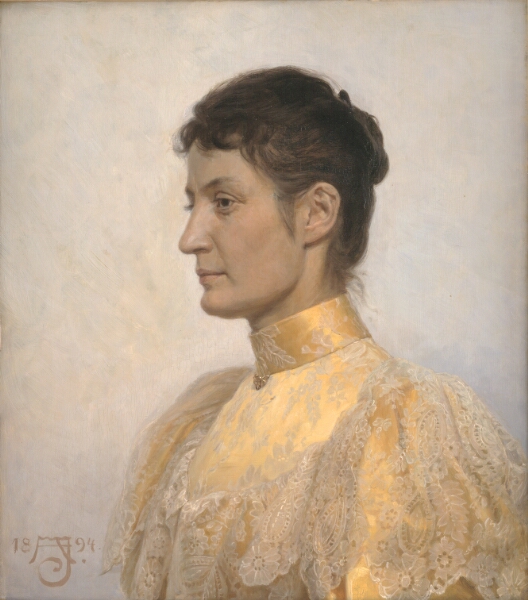 August Jerndorff, Portræt af Marie Oppermann