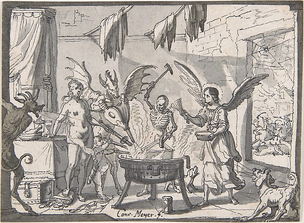 Conrad Meyer, The Devil's Kitchen Visited by an Angel