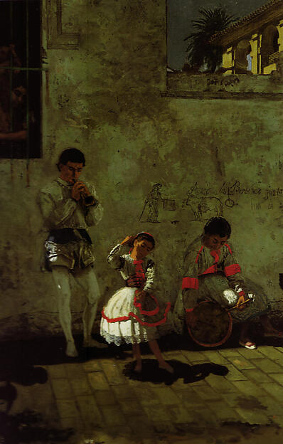Thomas Eakins, A Street Scene in Seville