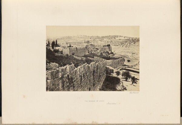 Francis Frith, The Mosque of Aksa, Jerusalem