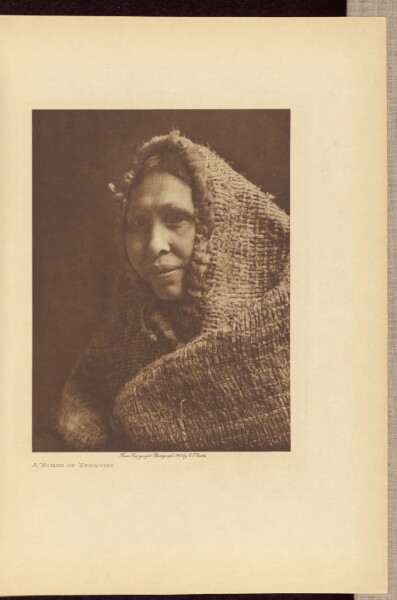 Edward S. Curtis, A Woman of Hesquiat