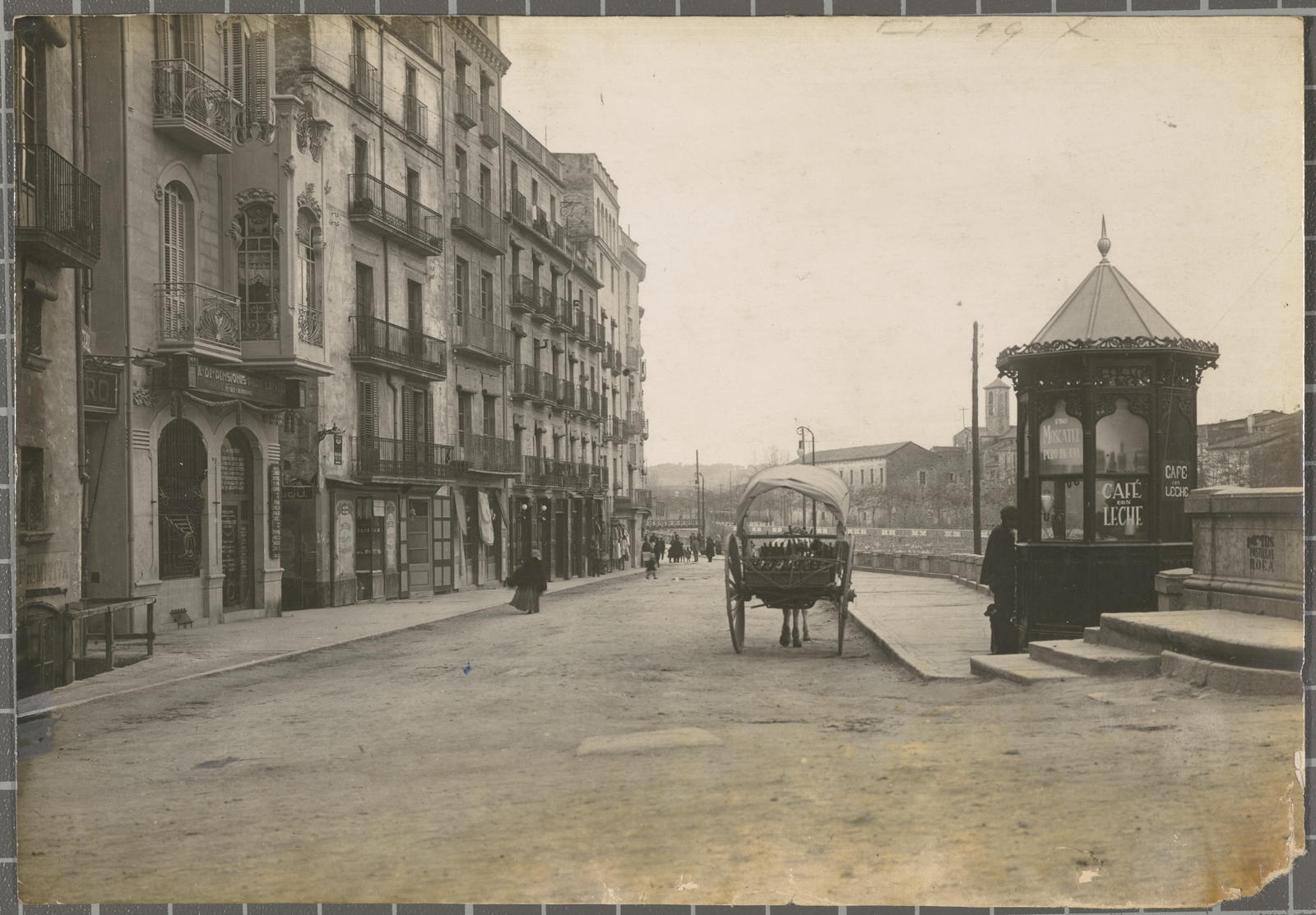 Desconegut, Gerona. Rambla Verdaguer