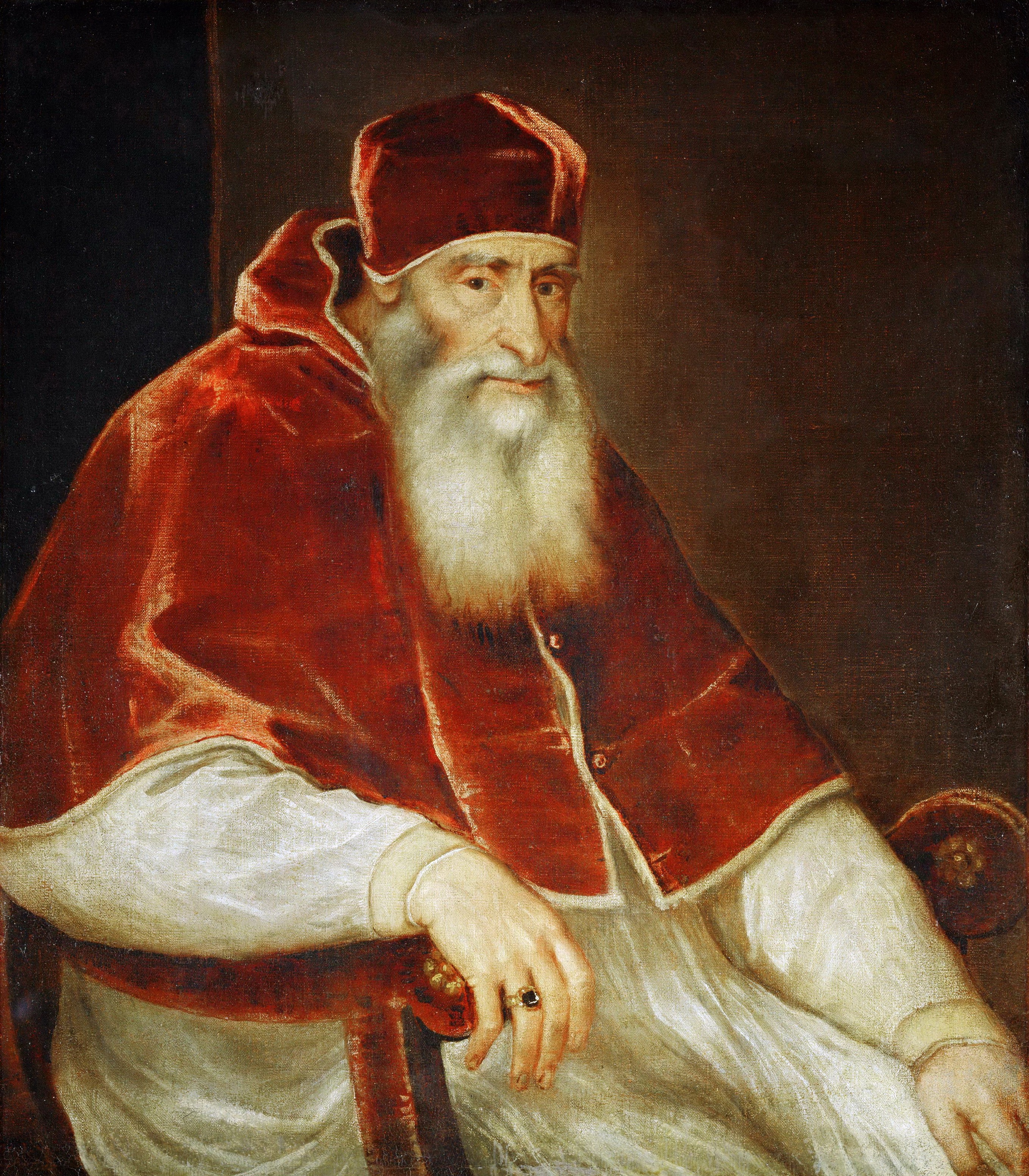 Titian, Pope Paul III Farnese (1468-1549)