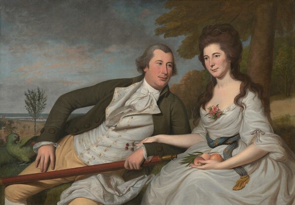 Charles Willson Peale, Benjamin and Eleanor Ridgely Laming