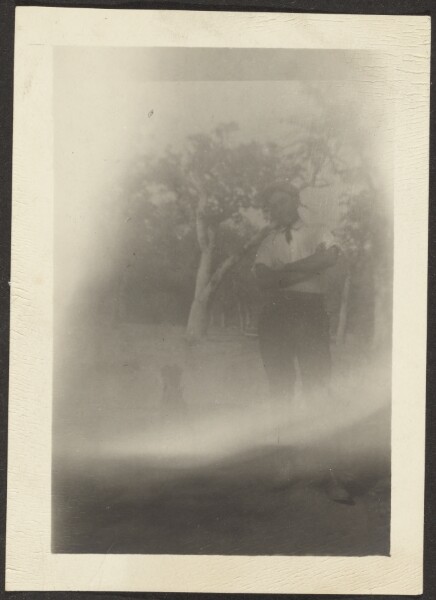 Louis Fleckenstein, [Young Man in Grove]