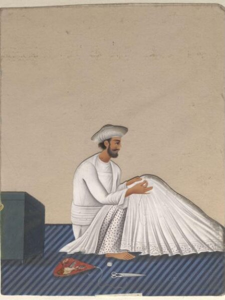 Unknown, One of Seventeen paintings of domestic servants and tradesmen