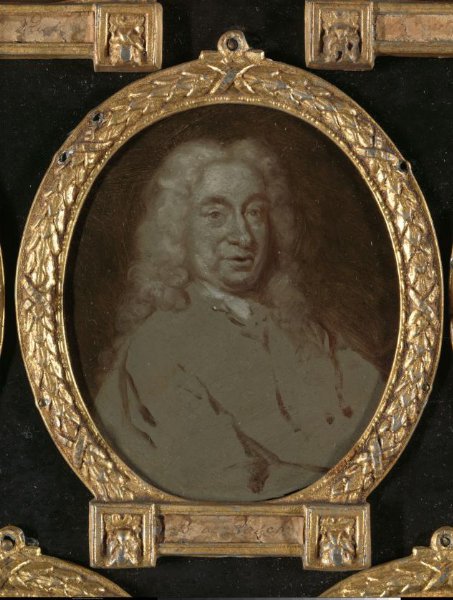 Jan Maurits Quinkhard, Portrait of Hendrik van der Zande (1674-after 1741). Jurist and Dramatic Poet in Amsterdam