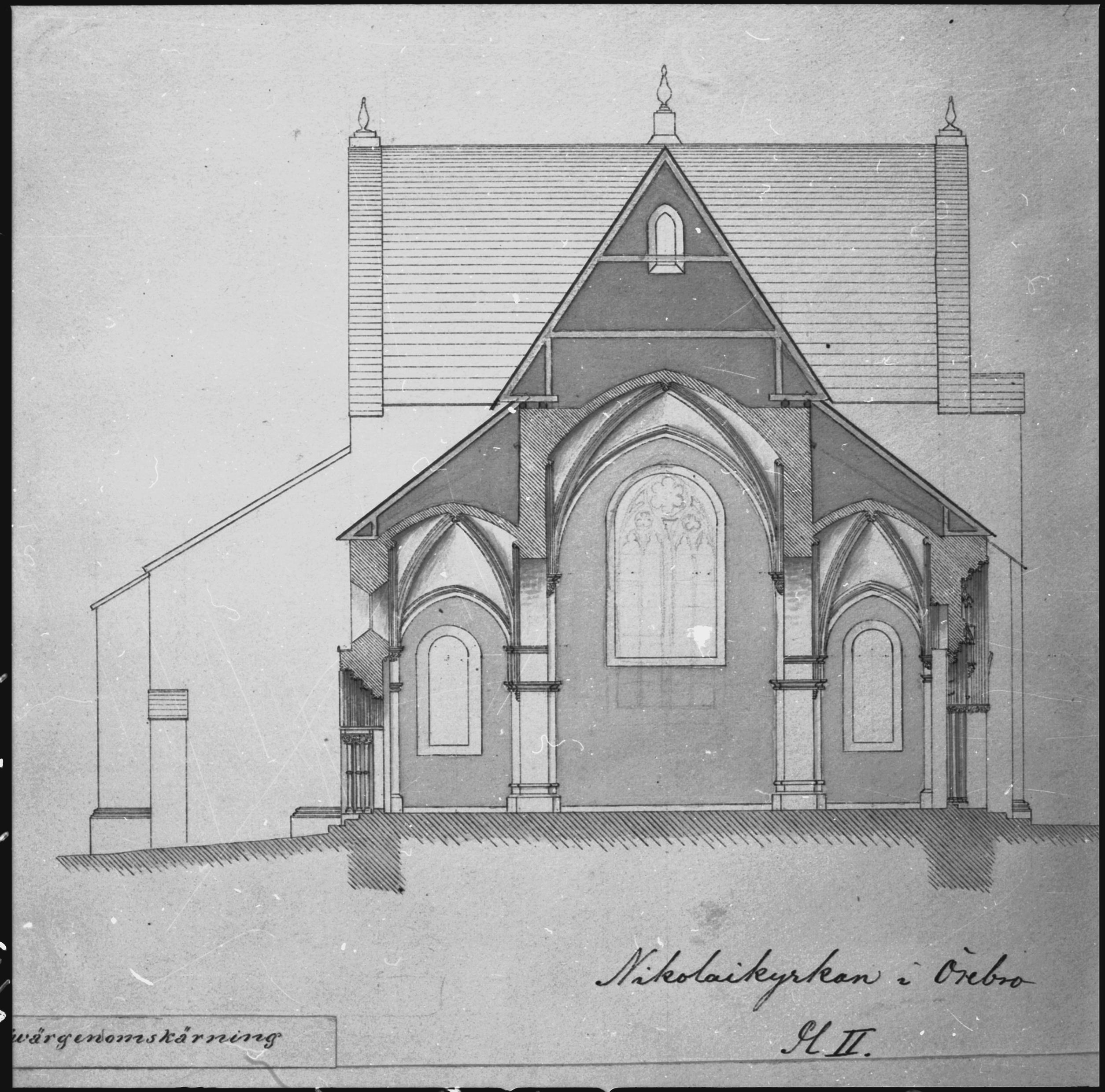 Nils Lagergren, Sankt Nicolai kyrka
