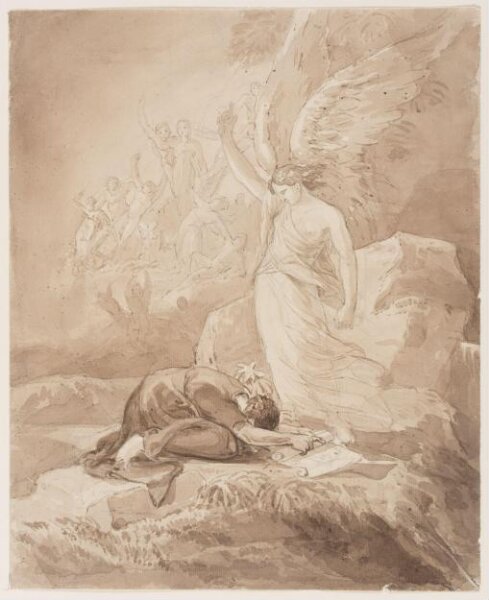 Unknown, Drawing by a member of the Sketching Society