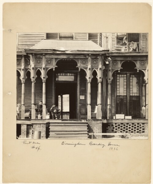 Walker Evans, Birmingham Boarding House