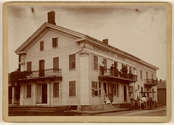 Unknown, [View of "Commercial House."]