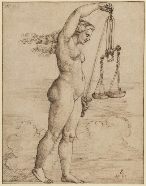 Georg Pencz, Allegory of Justice