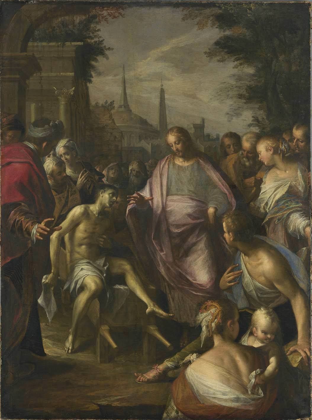 Hans von Aachen, Die Auferweckung des Jünglings von Naim