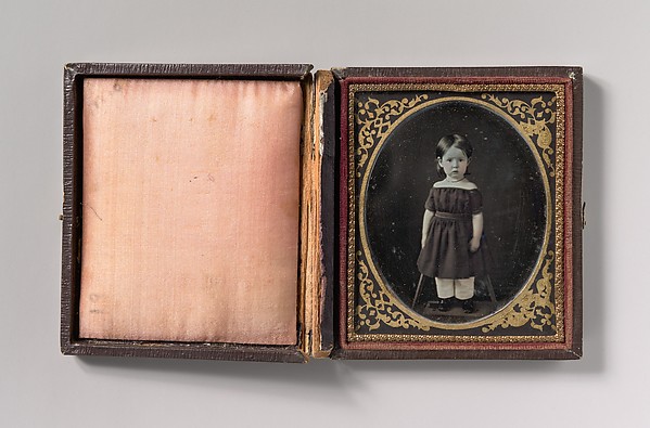 Unknown, [Young Girl Standing on Short Platform]