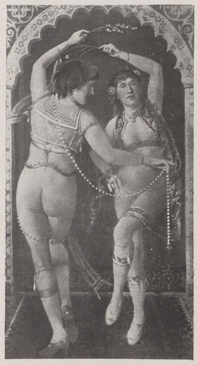 Elisar von Kupffer, Fotografie des Gemäldes „La danza“ von Elisàr von Kupffer