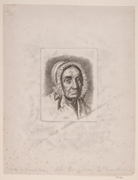 Jørgen Roed, Kunstnerens moder, Ellen Roed