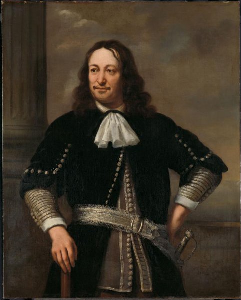 Ferdinand Bol, Portrait of a Naval Officer, probably Vice-Admiral Aert van Nes (1626-1693)