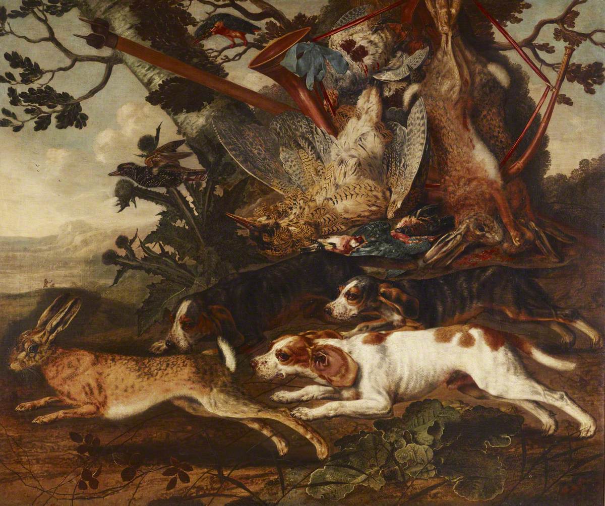 Carstian Luyckx, Harriers chasing a Hare