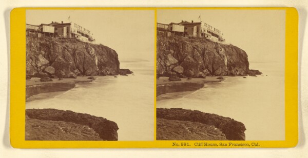 Benjamin West Kilburn, Cliff House, San Francisco, Cal.