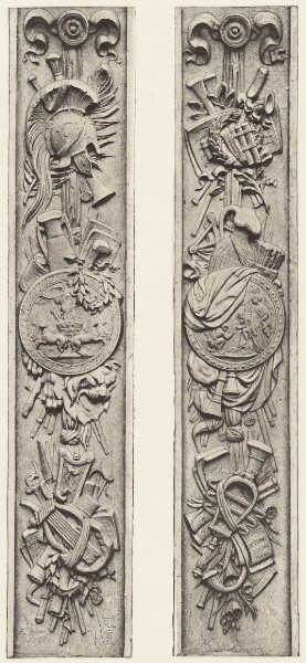 Édouard Baldus, Tuileries - Aile Sud (Façade sur le Quai)