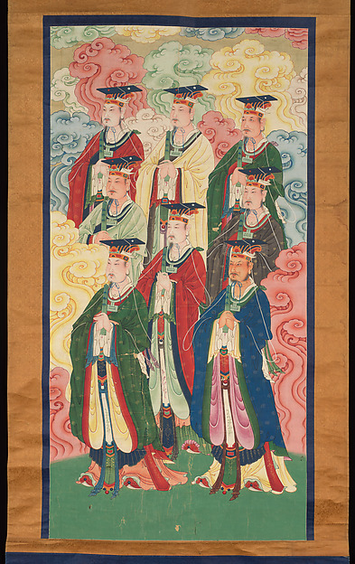Unidentified artist, Eight Heavenly Emperors