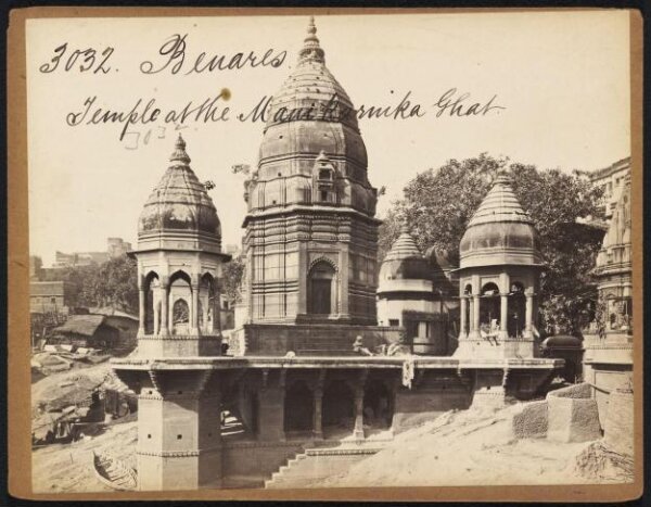 Francis Frith, Benares.  Temple of the Manikarnika Ghat