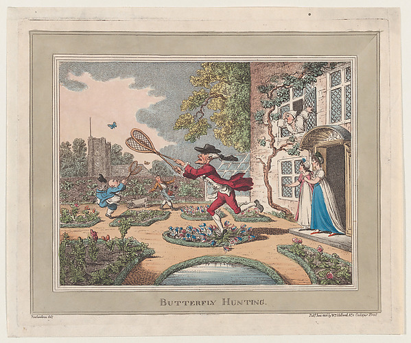 Thomas Rowlandson, Butterfly Hunting